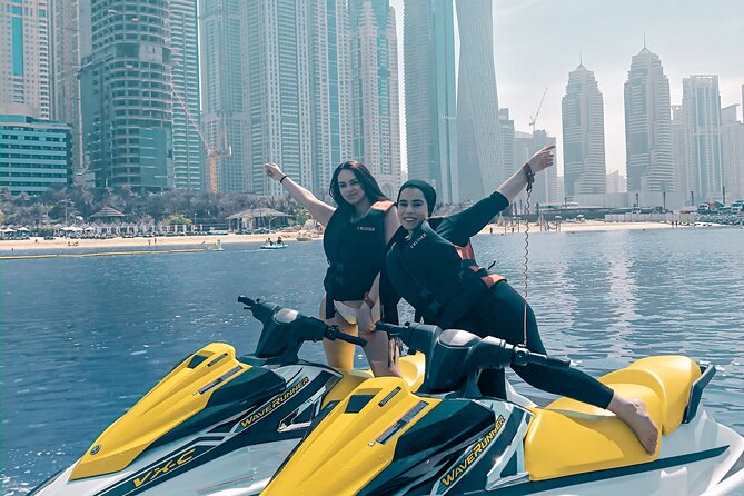 1-Hour Jet Ski Tour – Burj Al Arab, Atlantis, & Dubai Skyline - Photo stops, drifting, and swimming