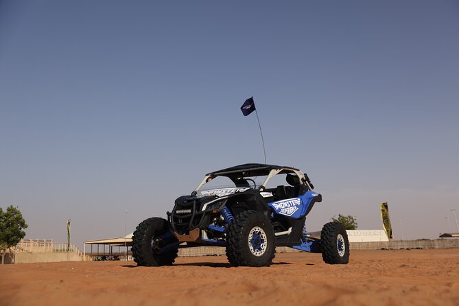 1 Hour Private Dune Buggy Ride on Can-Am Maverick X3Turbo 2 Seats - Arriving at the Al Madam desert base
