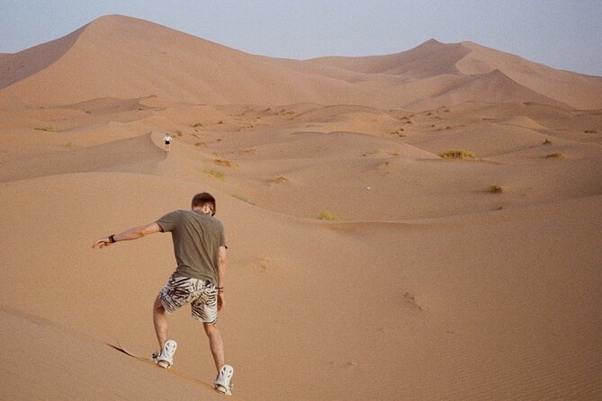 1 Hour Private Self Drive Dune Buggy and Sand boarding in Dubai - Reaching the Al Badayer Desert Base Camp