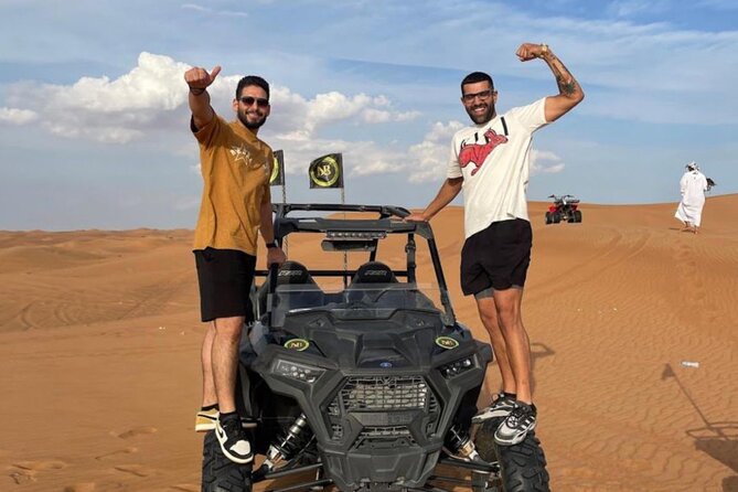 1 Hour Private Self Drive Dune Buggy and Sand boarding in Dubai - Who Will Enjoy This Most?