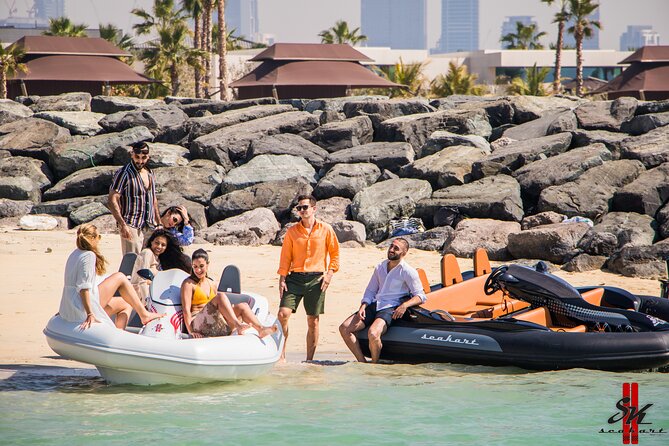 120 MINUTES Dubai Private Self-Drive SeaKart Jet Ski Boat Tour - Ain Dubai and the JBR skyline