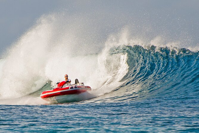 120 MINUTES Dubai Private Self-Drive SeaKart Jet Ski Boat Tour - Swimming, spinning, and free time on the water