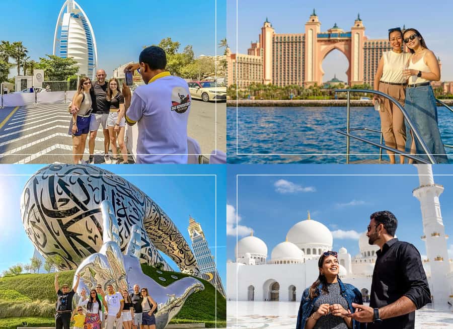 2-Day City Tour: Dubai & Abu Dhabi + Yacht Experience - Lunch and the Dates Market