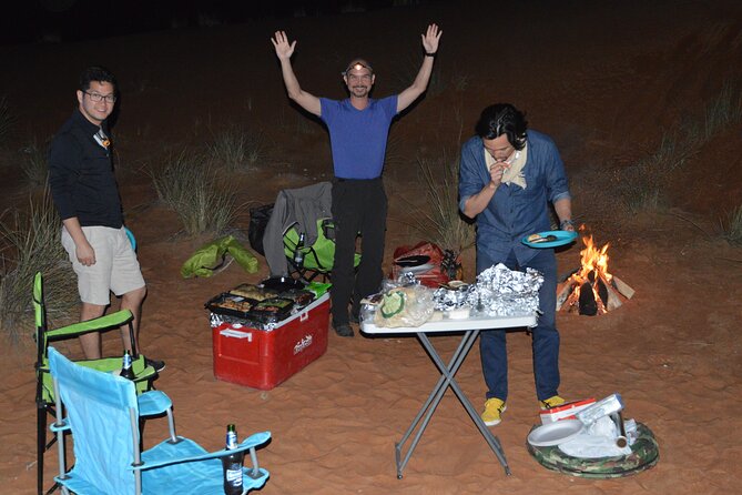 2-Day or 3-Day Self-Drive 4x4 Desert and Camping Adventure from Dubai - A basic camp, barbecue dinner, and a clear night