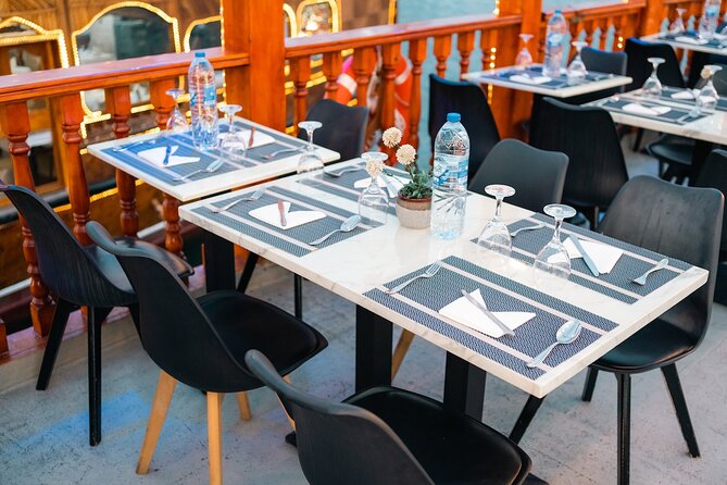 2-Hour Dubai Marina Dhow Dinner Cruise - Jumeirah Beach Residence from the water