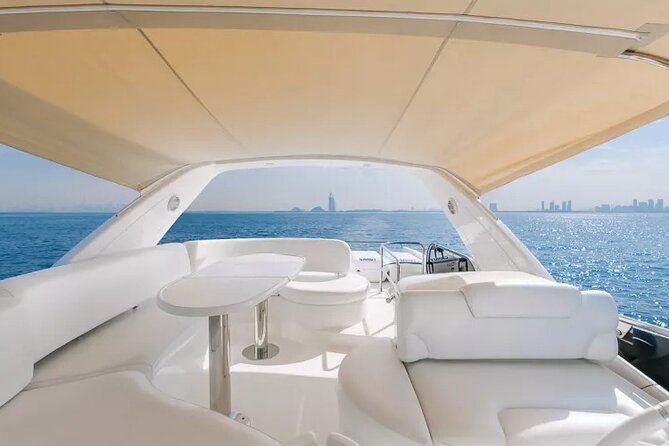 2 hour Private Yacht Tour with Dubai Marina Skyline View - Bluewaters and the 250-meter Ain Dubai view