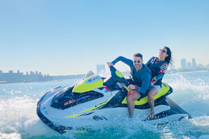 30-Min Jet Ski Tour: English Breakfast, Burj Al Arab View Bliss - The 30-minute run toward Burj Al Arab