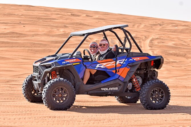 30 Minutes 1000cc Buggy Adventure with BBQ Dinner Buffet - Riding the dunes with a guide