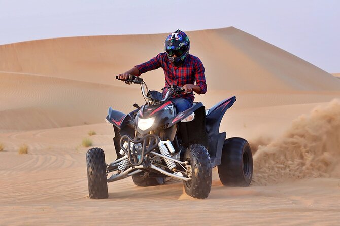 30 minutes Private Quad Bike Ride in Desert - The Al Faqa Starting Point
