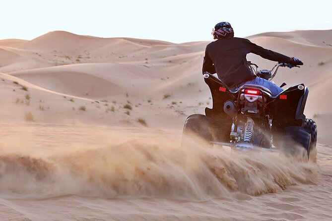 30 minutes Private Quad Bike Ride in Desert - What the Guide Adds to the Experience