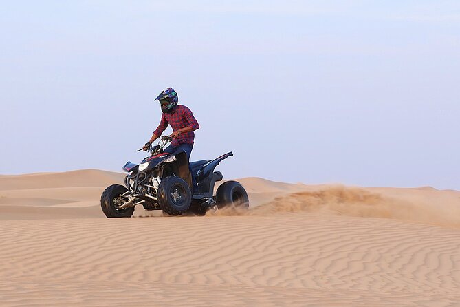 30 minutes Private Quad Bike Ride in Desert - Speed, Sand, and Safety