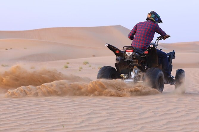 30 minutes Private Quad Bike Ride in Desert - A Short Ride With Real Dune Time