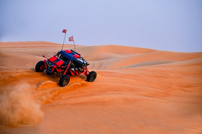 3000cc Dune Buggy & Sandboarding - Private Experience - Heat, timing, and physical effort