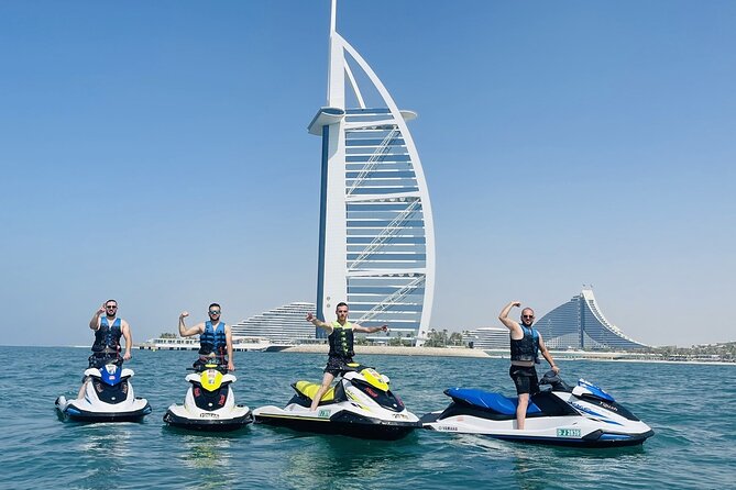 30Min Dubai Jet Ski Tour of Burj Al Arab with Free Ice Cream - Skyline views from the Arabian Gulf