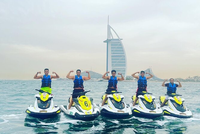 30Min Dubai Jet Ski Tour of Burj Al Arab with Free Ice Cream - Included photos, videos, and the free ice cream