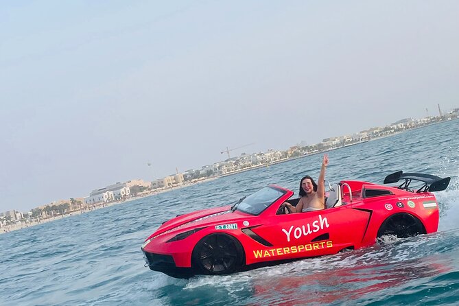 30Min Jetcar Dubai with Burj Al Arab Views-Free Ice Cream - Safety Instructions Before You Touch the Throttle
