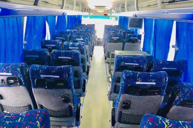 33 Seater Luxury Bus Rental Dubai - The price: strongest with a full group