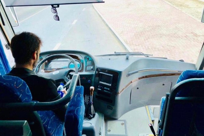 33 Seater Luxury Bus Rental Dubai - Pickup from Dubai hotels and the airport