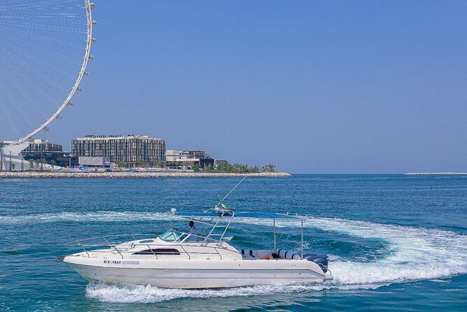 33Ft Private Yacht Rental On New Year's Eve 2025 - Starting at Dubai Harbour at 9:00 p.m.