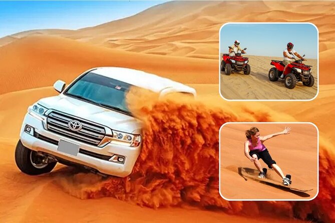 4 Hour Morning Desert Safari with Camel Ride & Sand Boarding - Key points to know before you book