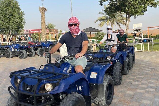 4 Hours Desert Tour with Quad Bike Camel Ride & Sandboard - A compact desert trip from Dubai to Lahbab