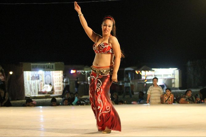4X4 Dubai Desert Safari with BBQ dinner, Camels & Live Show - BBQ dinner and the evening shows