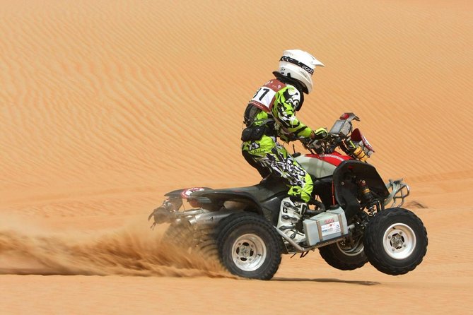 4x4 Self-Drive Quad Bike Safari with Camel Riding - Leaving Dubai behind by 4x4