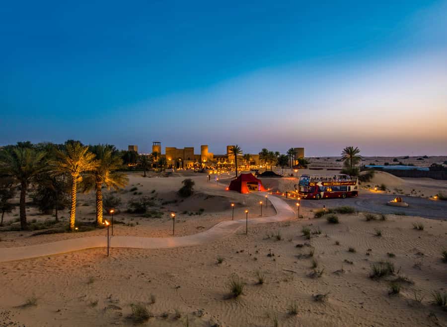 5-Day Pass: Hop-On Hop-Off, Lost World Aquarium, Dubai Frame - Red Route: Dubai landmarks and the older city