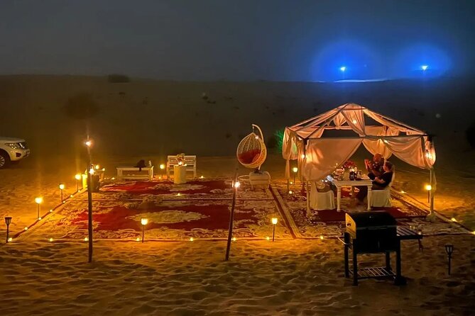 5 hours Private Desert Safari Setup in Dubai - Camel riding, sandboarding, henna, and horses