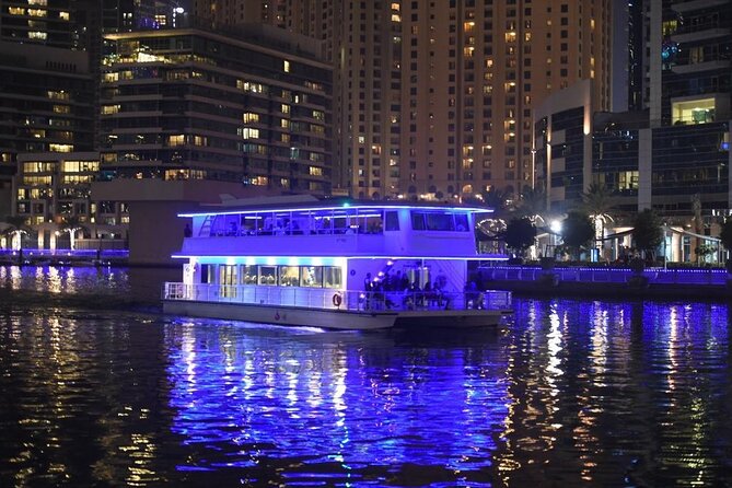 5 Star Luxury Catamaran Dinner Cruise in Dubai Marina - The catamaran setting and seating choice
