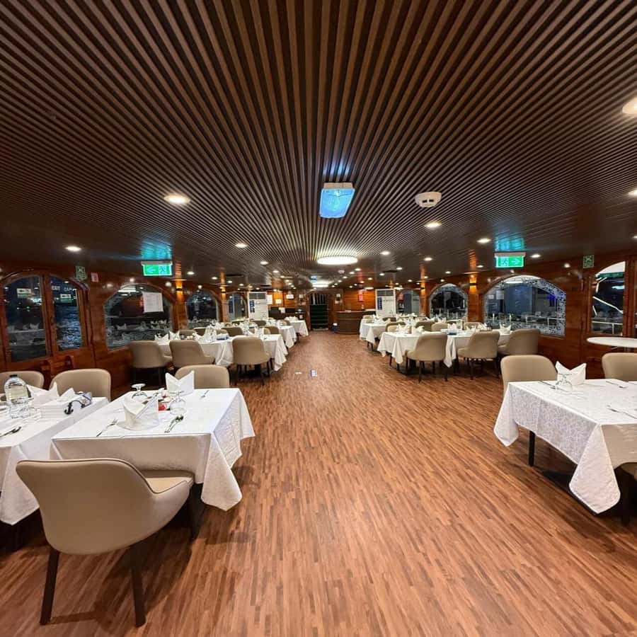 5-Star Marina Dhow Dinner Cruise With Live Entertainment - Dubai Marina after dark, the real reason to go