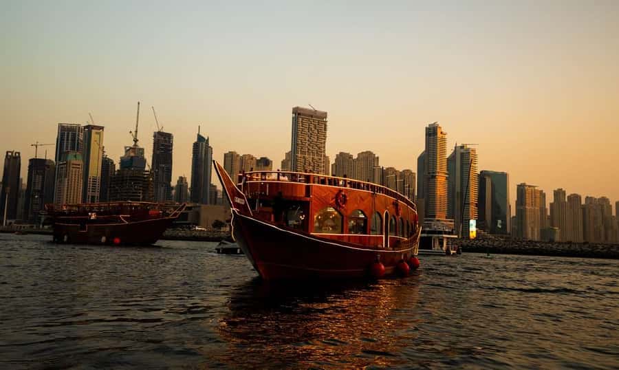 5-Star Marina Dhow Dinner Cruise With Live Entertainment - Finding berth AA07 at Dubai Harbor