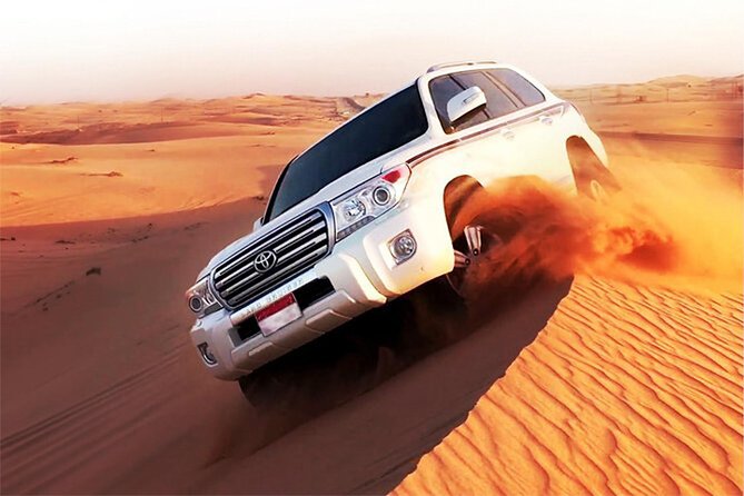 6-Hour Dubai Desert Dinner Safari with Dune Bashing & Camel Ride - Sandboarding and the optional quad-bike stop