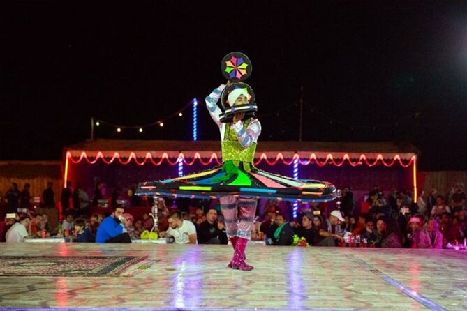 6 Hour Thrilling Desert Safari in 4x4 with Entertainment Show - Desert camp dinner and the evening program