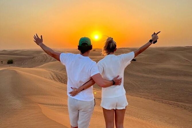6 Hours Desert Safari Dubai Tour with BBQ Dinner & Live Shows - Leaving Dubai for the Lahbab Desert