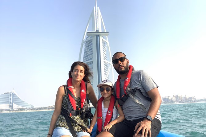 90-Min Speed Boat: Burj Al Arab, Atlantis, Ain Dubai & Ice Cream! - Dubai Marina’s skyline finale