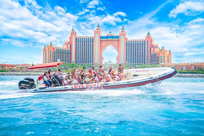 90 Mins Speedboat Tour Dubai Marina JBR Atlantis and Burj Al Arab - Key things to know before you book