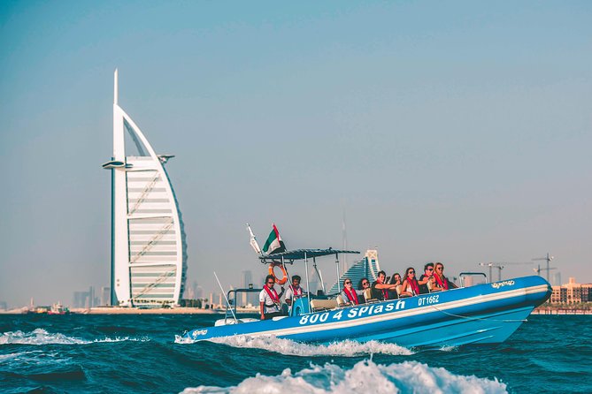 90 Minutes Speedboat Tour Dubai Marina, Burj Al Arab and Atlantis - Atlantis and Atlantis The Royal photo stop
