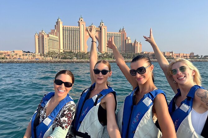 90 Minutes Speedboat Tour Dubai Marina, Burj Al Arab and Atlantis - How fast is the speedboat?