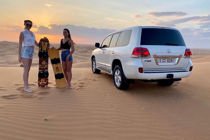 Abu Dhabi: 4-Hour Morning Safari with Camel Ride & Sand boarding - Al Khatim and the first dune-bashing run