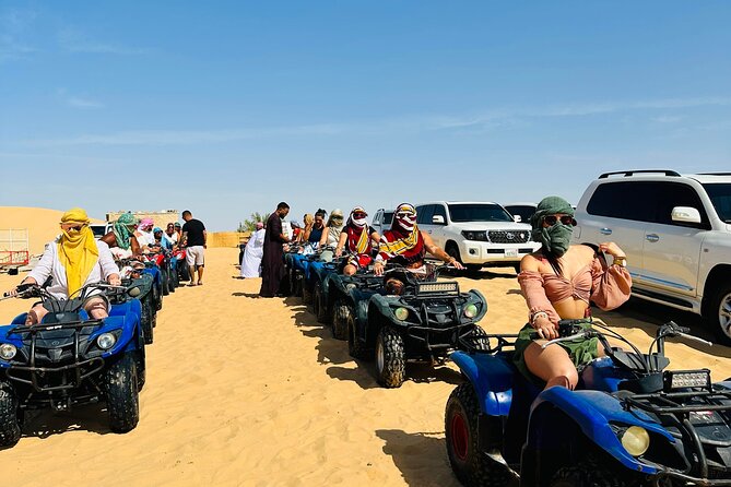 Abu Dhabi: 4x4 Desert Safari and Sandboarding. - Meeting camels at the farm