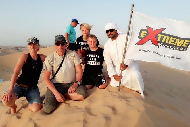 Abu Dhabi: 7-Hours Desert Safari with BBQ, Camel Ride & Sandboarding - What the $69 Abu Dhabi safari includes