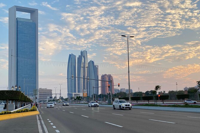 Abu Dhabi Airport Stopover, Transit or Layover Tour - Etihad Towers is a quick modern landmark stop