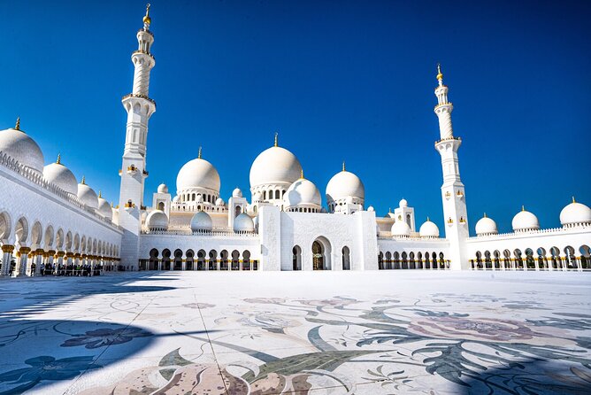 Abu Dhabi City Tour in 4x4 Private Vehicle, Dubai Pickup Option - Qasr Al Watan shows the ceremonial side of the capital