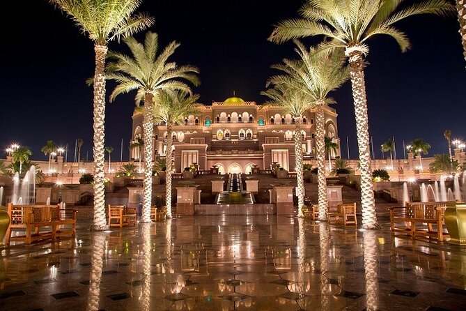 Abu Dhabi City Tour in a 4x4 Shared Vehicle - Emirates Palace offers a polished view of Abu Dhabi