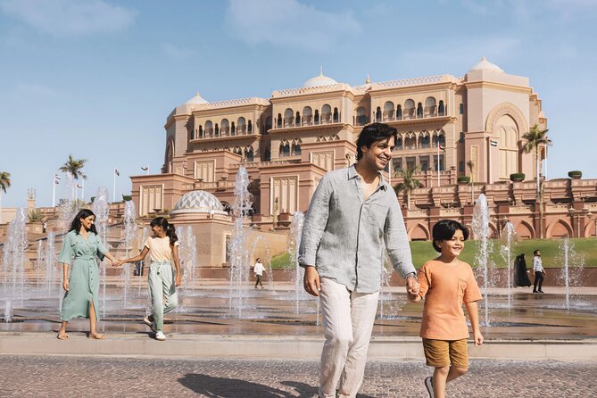Abu Dhabi City Tour In a 4x4 Vehicle From Dubai - Ferrari World at Yas Island: photograph the entrance only