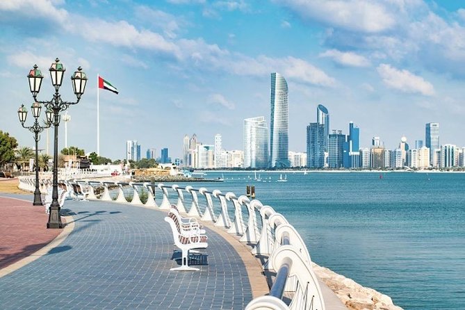 Abu Dhabi City Tour With Visit To Grand Mosque - Seeing the presidential area from the road