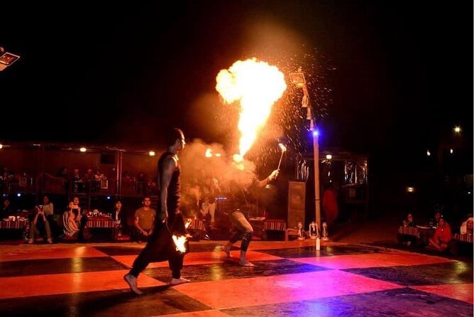 Abu Dhabi Desert Safari BBQ Dinner Live Shows Pick & Drop More - Arabic clothing and henna at the camp