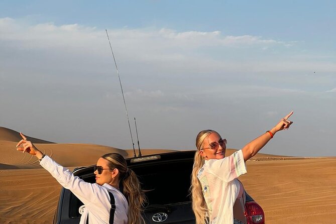 Abu Dhabi Desert Safari BBQ Dinner Live Shows Pick & Drop More - Sunset stops and the quiet side of the desert