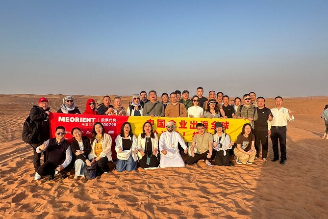 Abu Dhabi Desert Safari: Live Shows, Camel Rides & BBQ Buffet - Dune bashing and sandboarding